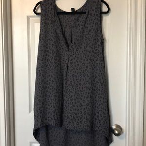 H&M leopard print tank/tunic